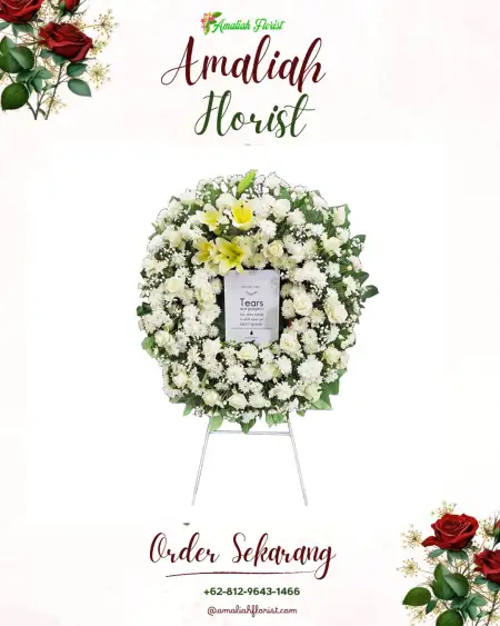 Krans Bunga Duka Mantingan Tengah